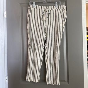 Jcrew linen blend pants